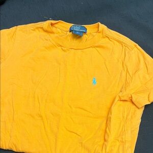 Polo by Ralph Lauren Kids Bright Orange Short Sleeve Tee